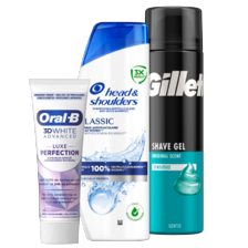 Alle Oral-B, Gillette of Head&Shoulders